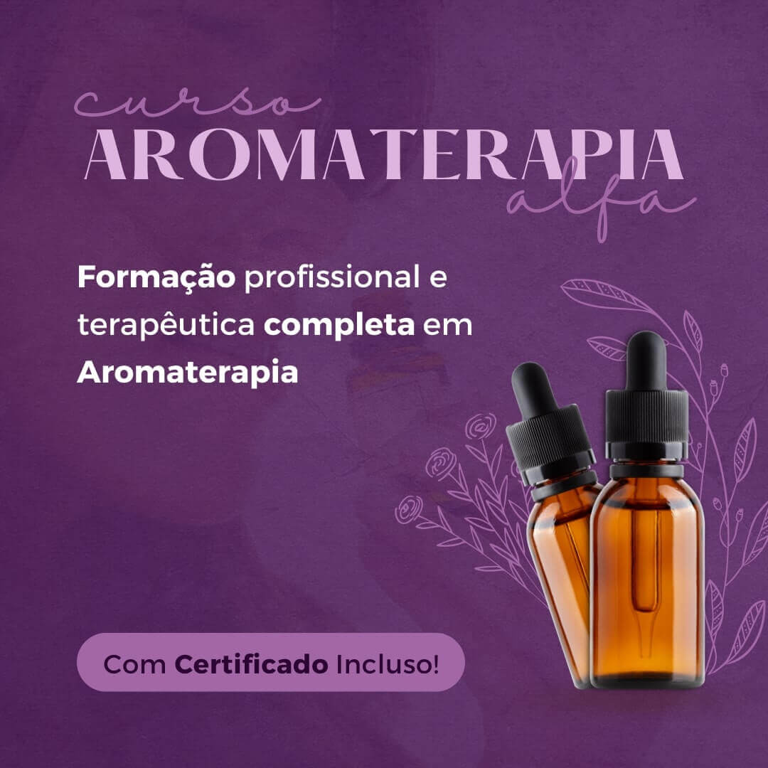 Curso de Aromateramia - Certificado pela ABRATH